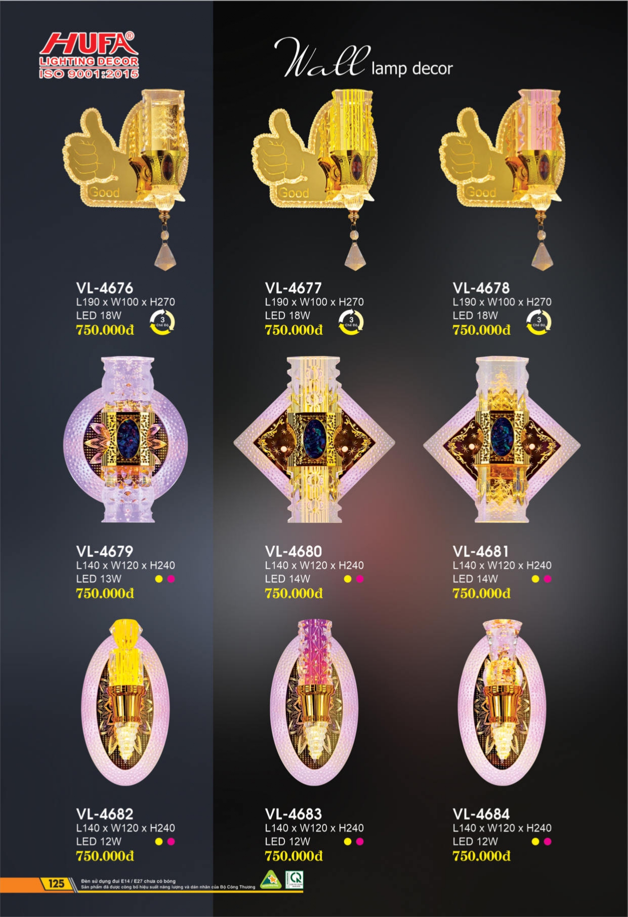 Bảng giá đèn LED HUFA 2026